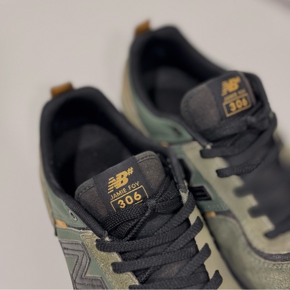 NEW BALANCE JAMIE FOY X NUMERIC 306 'GREEN BLACK' - Picture 3 of 9